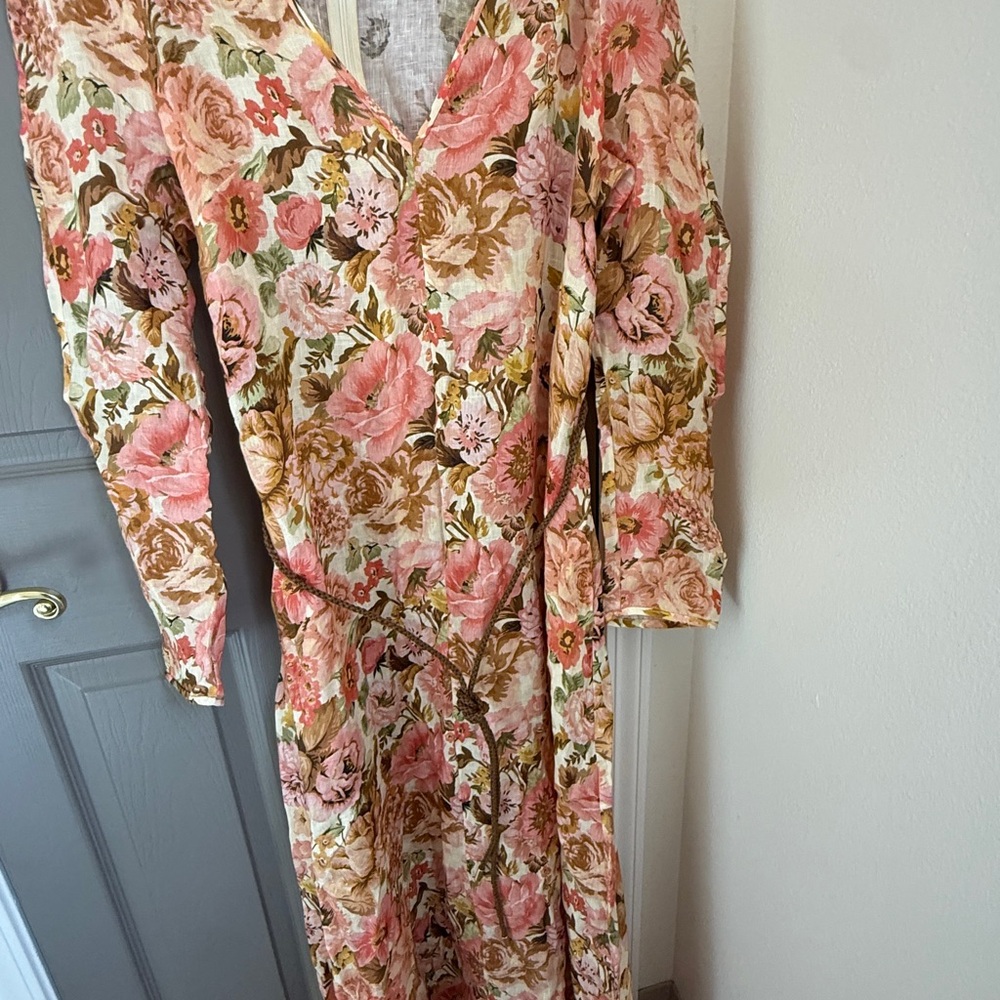 Zimmermann Golden Plunge Maxi Dress Size 10 EUC - Picture 16 of 16